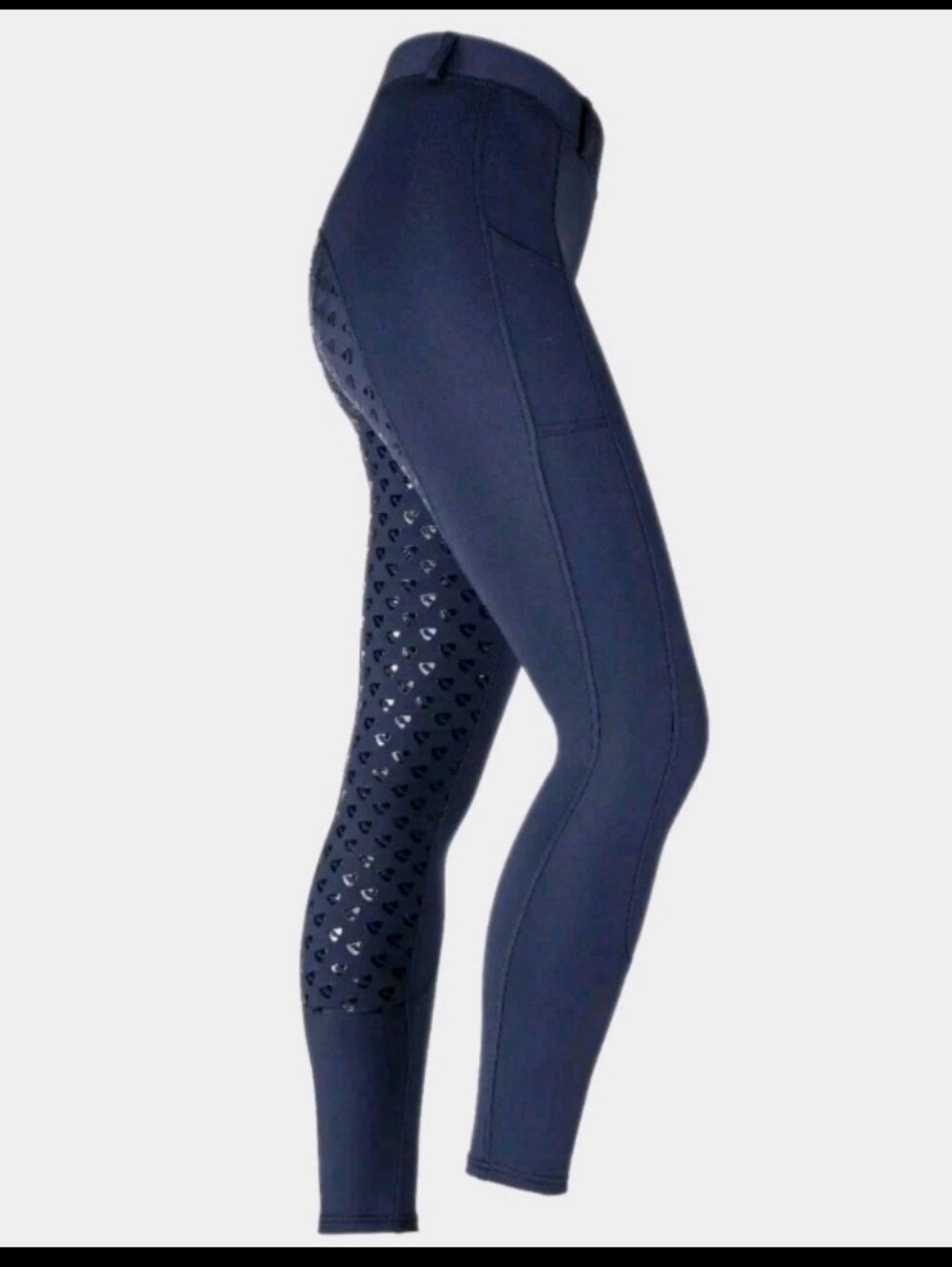 Aubrion Kinsley Women’s Riding Tights Breeches Full Seat Grip Black XL noseam